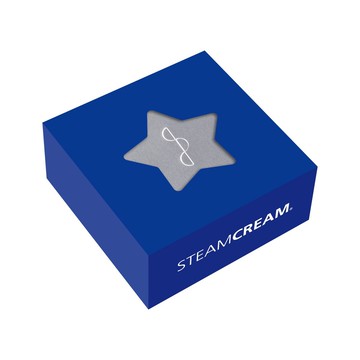 【STEAMCREAM蒸汽乳霜】鏤空禮物盒 藍色星星 75g專用包裝盒