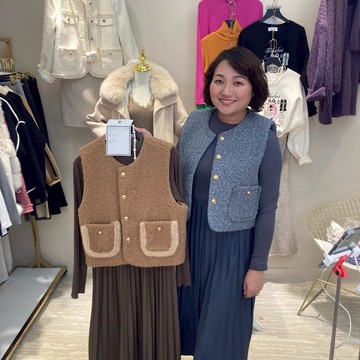 1213A01_4241106背心洋裝/灰.駝