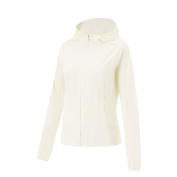 李寧 健身系列女子冰感舒適吸濕排汗針織風衣 AFDV286