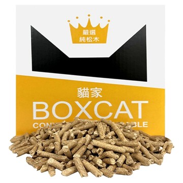 BOXCAT 國際貓家 黃標 松木木屑砂  13L  1盒  松木