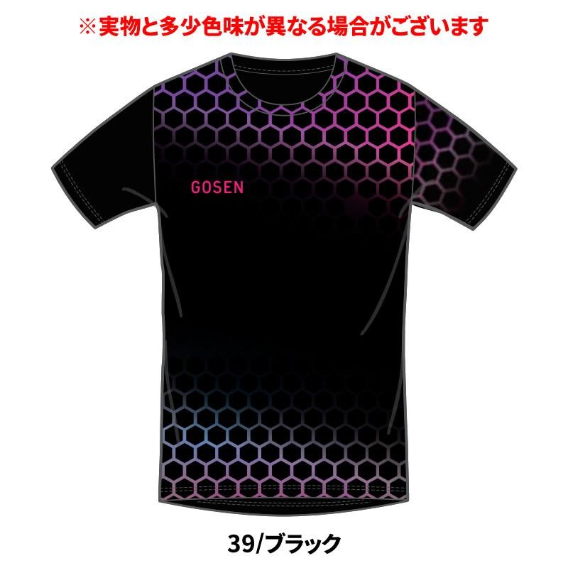 ソフトテニス ウェア ゴーセン GOSEN 昇華Tシャツ JPT15 半袖 ゴーセン バドミントン Tシャツ メンズ ユニセックス  softtennis wear LINEショッピング