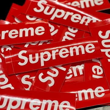 SUPREME sticker 貼紙 品牌貼紙 1入組 防水貼紙 行李箱貼紙 筆電貼紙