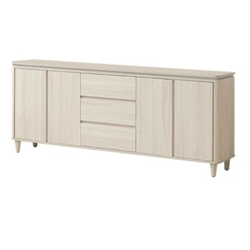 文創集 奧斯巴6尺四門三抽低餐櫃-180x40x78cm免組