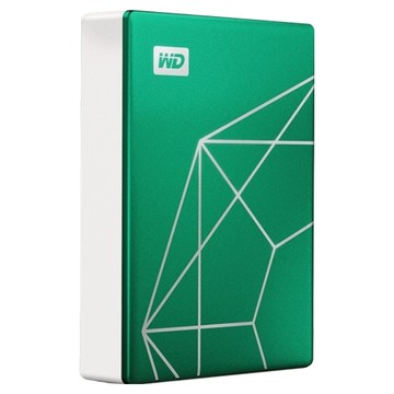 Western Digital 威騰 20週年翡翠紀念版 My Passport Ultra USB-C 行動硬碟 2.5吋  6TB  翡翠綠