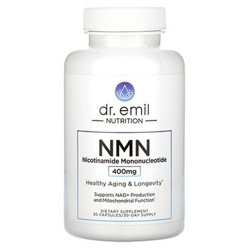 Dr. Emil Nutrition, 對氨基苯甲酸（NMN），400 毫克，30 粒膠囊