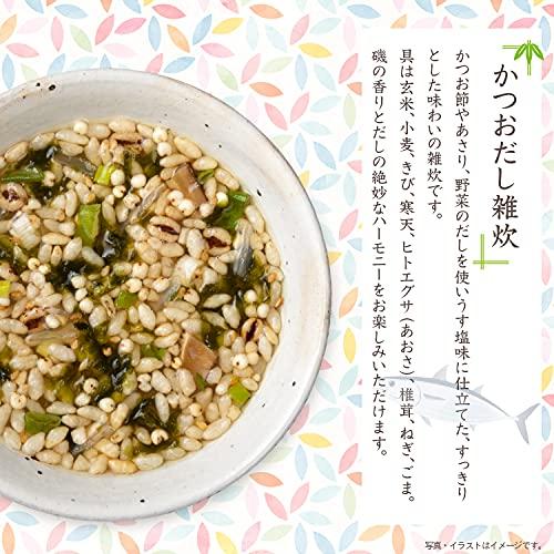 ひかり味噌 和風だし仕立て 五種の玄米雑炊 糸寒天入り 15食入