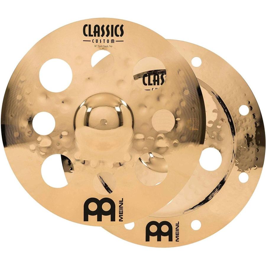 MEINL Cymbals マイネル Classics Custom Brilliant Series スタックシンバル 16