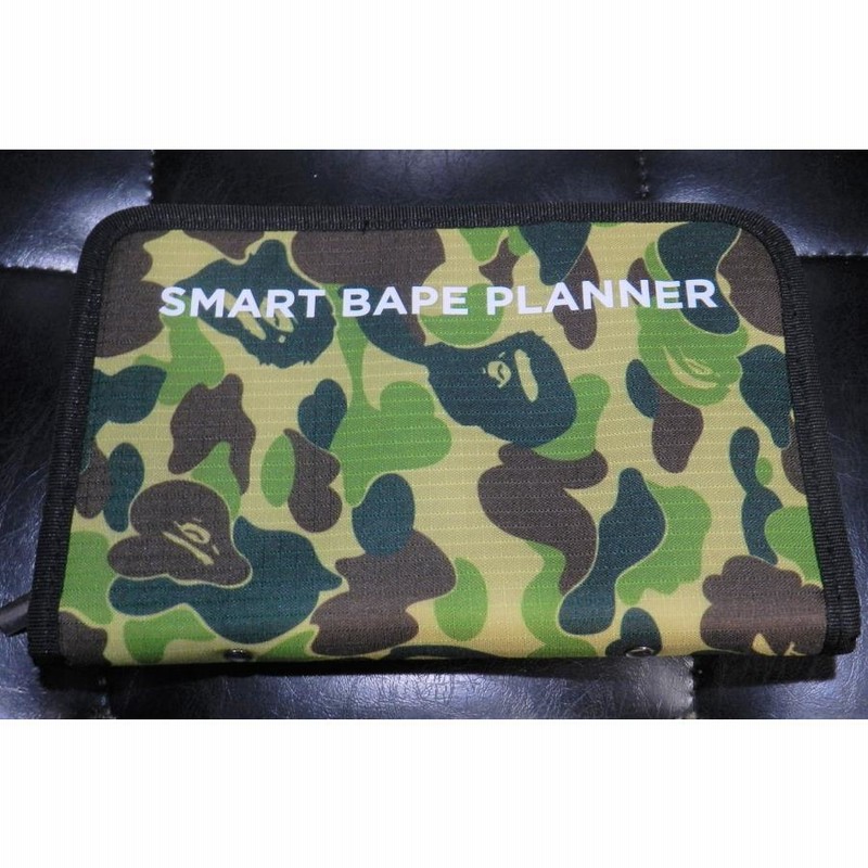 アベイシングエイプ SMART BAPE PLANNER 迷彩 バインダー マルチ