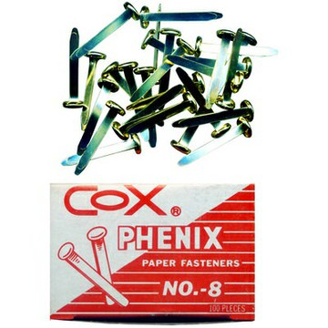 【文具通】COX 三燕 2.5公分雙腳釘 NO.8 100支入 E9010031【APP滿額下單4%點數(單一帳號最高1500點)】5/31止