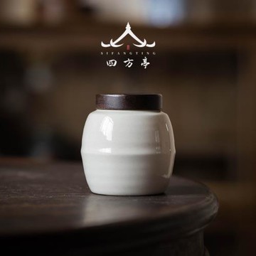 茶葉罐小號陶瓷密封罐儲茶罐便攜防潮家用日式罐子高檔精品