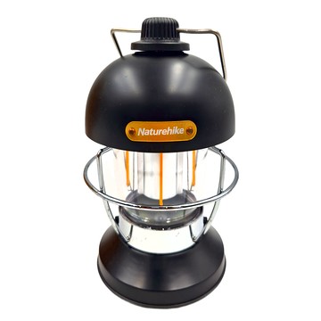 Naturehike 挪客 蘑菇充電式手提LED露營燈 ZM007  黑色  1個