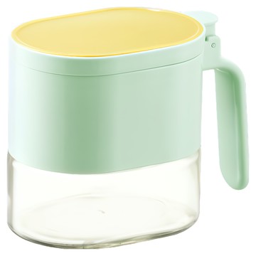 磁吸調味罐 綠色  1個  380ml