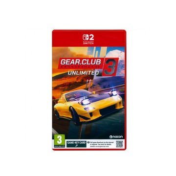 Nintendo NS2 Switch2《極速俱樂部無限3 Gear.Club Unlimited 3》中英文歐版 (鑰匙卡)