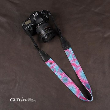 cam-in 棉織系列專業時尚相機背帶 通用接口 cam1002