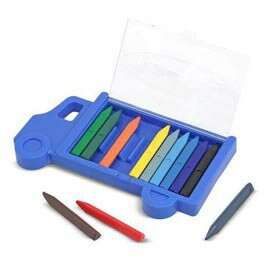 美國瑪莉莎 Melissa & Doug  無毒蠟筆-卡車(12色)【悅兒園婦幼生活館】