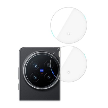 RedMoon vivo X200 Pro 5G / X200 9H厚版玻璃鏡頭保護貼 手機鏡頭貼 9H玻璃保貼2入
