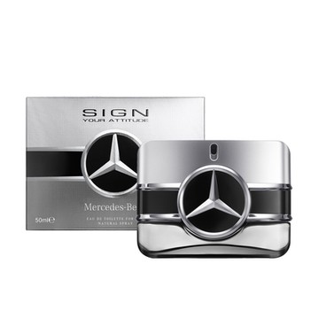 【Mercedes-Benz】銀炫男性淡香水50ml