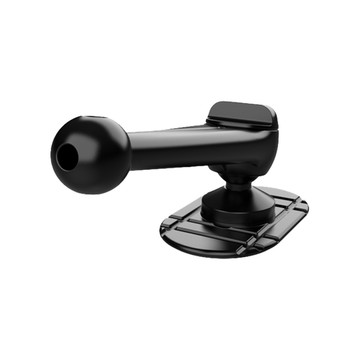 QinD｜車用黏貼式雷達1號支架-通用球頭(17mm)