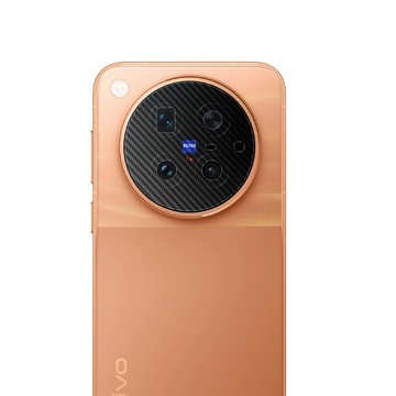 o-one 【小螢膜】vivo X500 Pro 精孔鏡頭保護貼 輕薄抗擊 輕微刮痕自動修復 Carbon 碳纖維材質(兩入組)