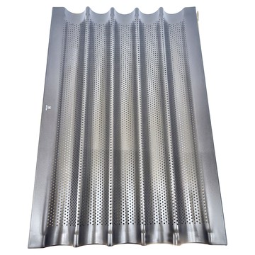 SaNNeNg 三能 5槽法國烤盤 1000系列不沾 1.1kg SN1598  600 x 400 x 32mm  1個