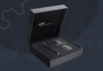 【LAMY】  鋼筆禮盒 / DIALOG CC 焦點系列 DARKBLUE 081 鋼筆 - 皇家藍 - 官方直營旗艦館