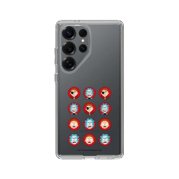 Galaxy S25 Ultra Clear 透明 - 瑞克和莫蒂 Rick and Morty - 多重宇宙