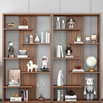 可開票 快速出貨 產品展示櫃客廳展櫃美容院化妝品貨櫃落地多層透明間展示架S