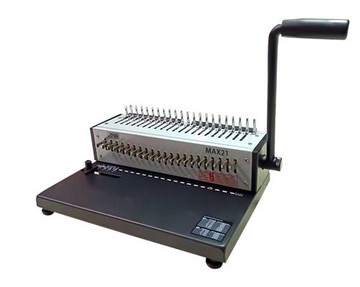 力田 MAX 21 打孔 裝訂機 21孔 中型機 雙把手省力 膠環 膠圈 辦公用 影印店/台｜領券最高折$220