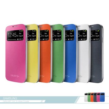 Samsung三星 原廠Galaxy S4 i9500專用 視窗透視感應皮套 S View /智慧側掀保護套