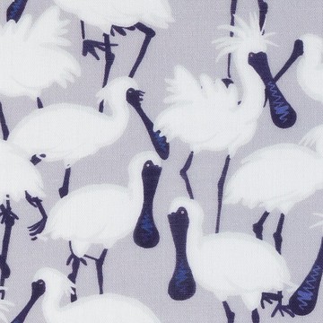 黑面琵鷺手巾/方巾。四色