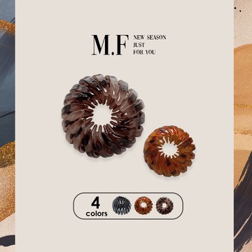 M.F 台灣現貨 鳥巢盤髮器 丸子頭盤髮器 鳥巢抓夾 不傷髮 不留痕 盤髮器 花苞盤髮髮飾 F0025