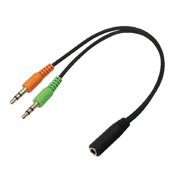 Songwin 尚之宇 手機耳機麥克風轉電腦專用轉接頭  PH-V06  3.5mm  1條