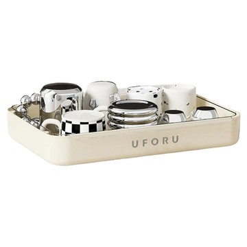 UFORU 收納置物架單層 ZW-176-002  奶油白