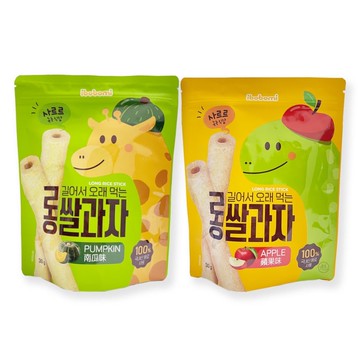 【ibobomi】長米棒(南瓜/蘋果) 30g/袋 *健人館*