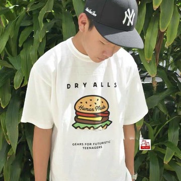 Human made春夏漢堡logo短袖 T恤 短袖 短T