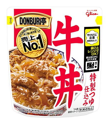 江崎グリコ DONBURI亭 牛丼 スタンディング 180g *5個