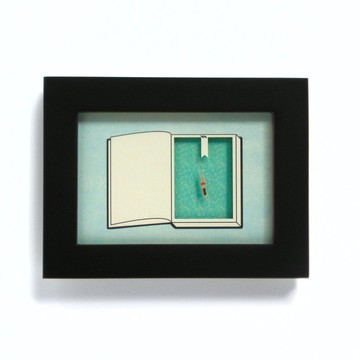 讓愛發光 紙雕夜光畫 暢遊 給書迷的禮物