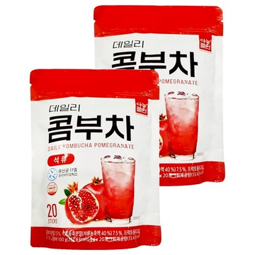 DaNongWon 康普茶 5g 紅石榴口味 益生菌  20條  2袋