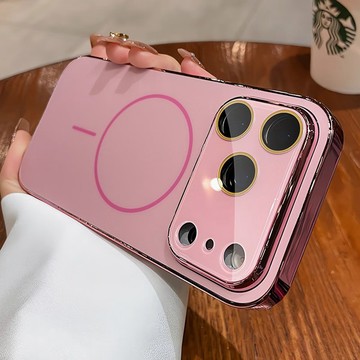 細圈磁吸 夏季冰爽散熱防摔 Ai按鍵 膚感抗指紋 適用於 iPhone 17 16 15 14 13 Promax手機殼