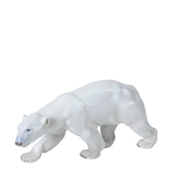 瓷偶 - 北極熊14cm(本系列不提供破損保證)