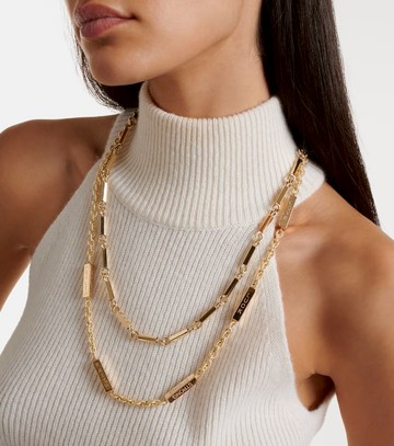 Lauren Rubinski Miuccia 14kt gold necklace