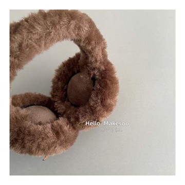 兒童耳罩可愛卡通貼布毛絨耳罩男女寶寶冬季防風保暖護耳朵耳罩潮