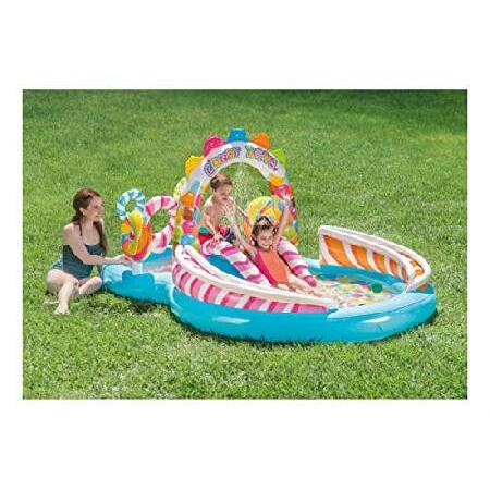 Inflatable Kids Candy Zone Water Play Center Swimming Pool 57149EP