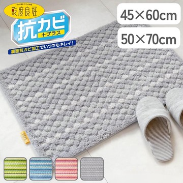 ✨12月新品✨ 速乾吸水・抗菌防臭 Plus 防霉浴室地墊 高吸水快乾