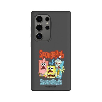 Galaxy S24 Ultra SolidSuit 黑 - 海綿寶寶 SpongeBob - 驚呆了