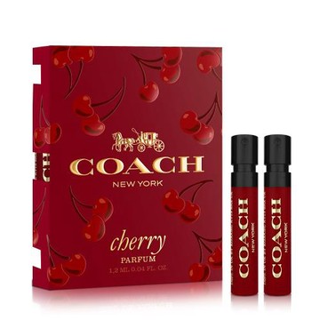 Coach 時尚櫻桃女性香精針管(1.2ml)X2入