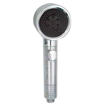 apex Innovation 旋轉調節三段增壓SPA過濾淨水蓮蓬頭  電鍍銀  1個