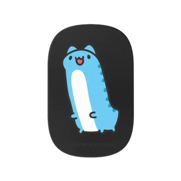 固架 MAX- MagSafe 兼容 黑 - 貓貓蟲咖波 Bugcat Capoo - 長長咖波