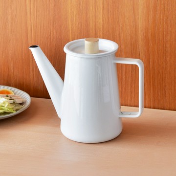 日本 FORMLADY 小泉誠 kaico 日製琺瑯咖啡壺 1.1L