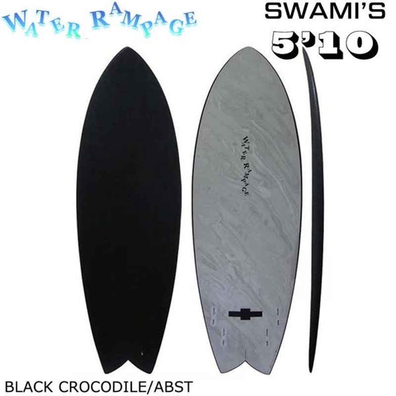 ソフトボード ウォーターランページ WATER RAMPAGE SWAMI S BLACK